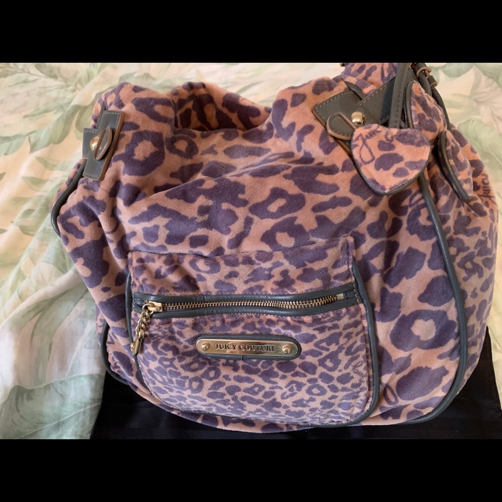 JUICY COUTURE LEOPARD PURSE